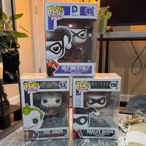 Funko Pop Harley Quinn & Joker Set